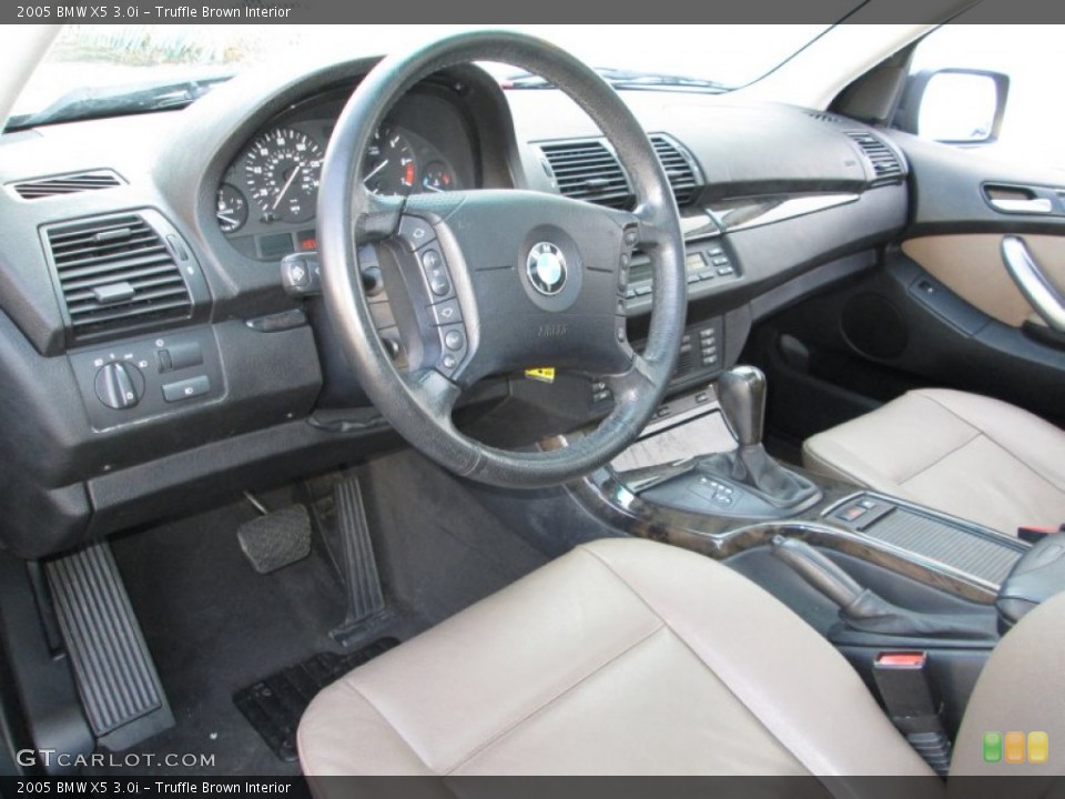Truffle Brown Interior Photo for the 2005 BMW X5 3.0i #89854352