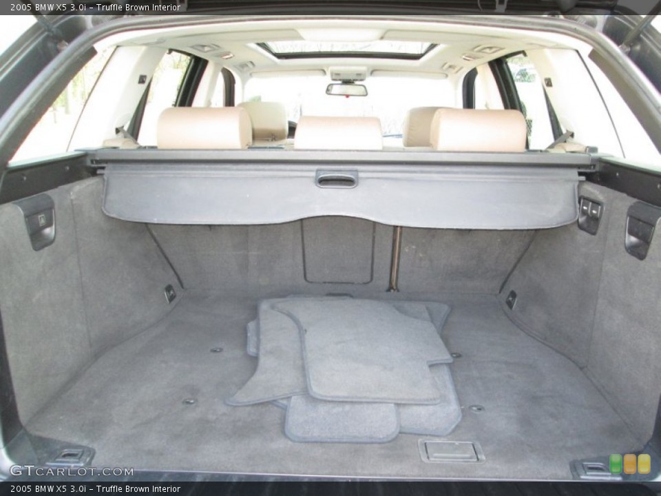 Truffle Brown Interior Trunk for the 2005 BMW X5 3.0i #89854553