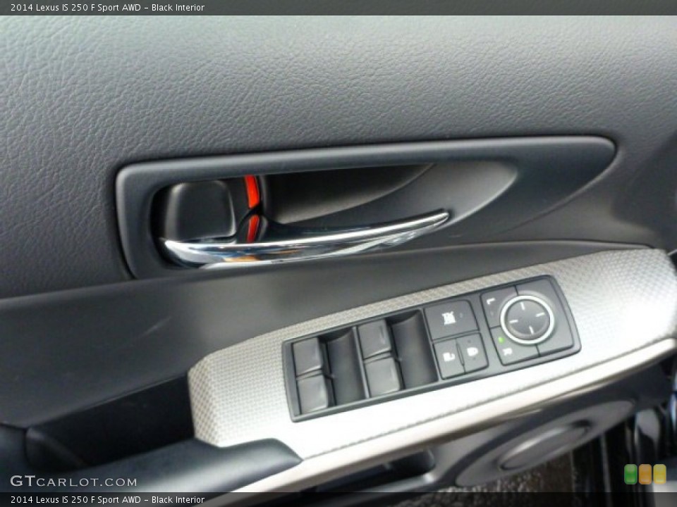 Black Interior Controls for the 2014 Lexus IS 250 F Sport AWD #89860498