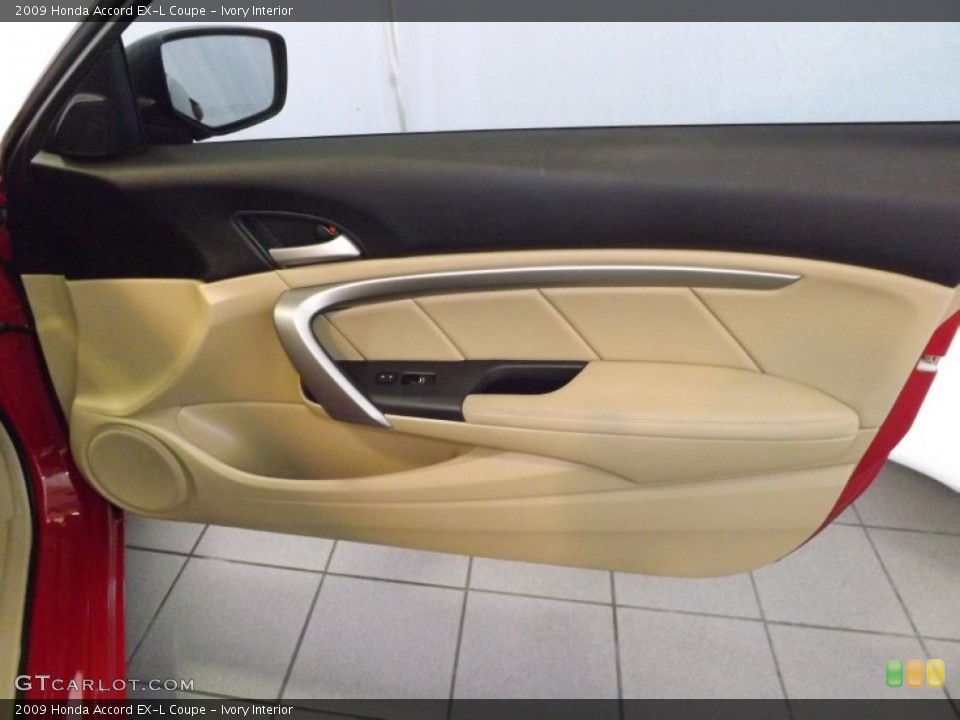 Ivory Interior Door Panel for the 2009 Honda Accord EX-L Coupe #89863777
