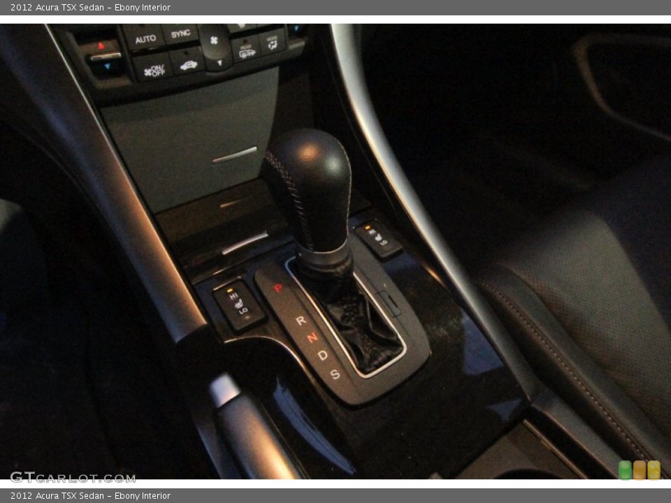 Ebony Interior Transmission for the 2012 Acura TSX Sedan #89865250