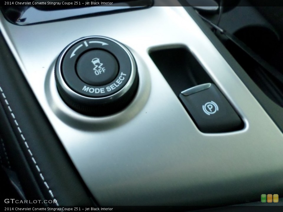 Jet Black Interior Controls for the 2014 Chevrolet Corvette Stingray Coupe Z51 #89865496