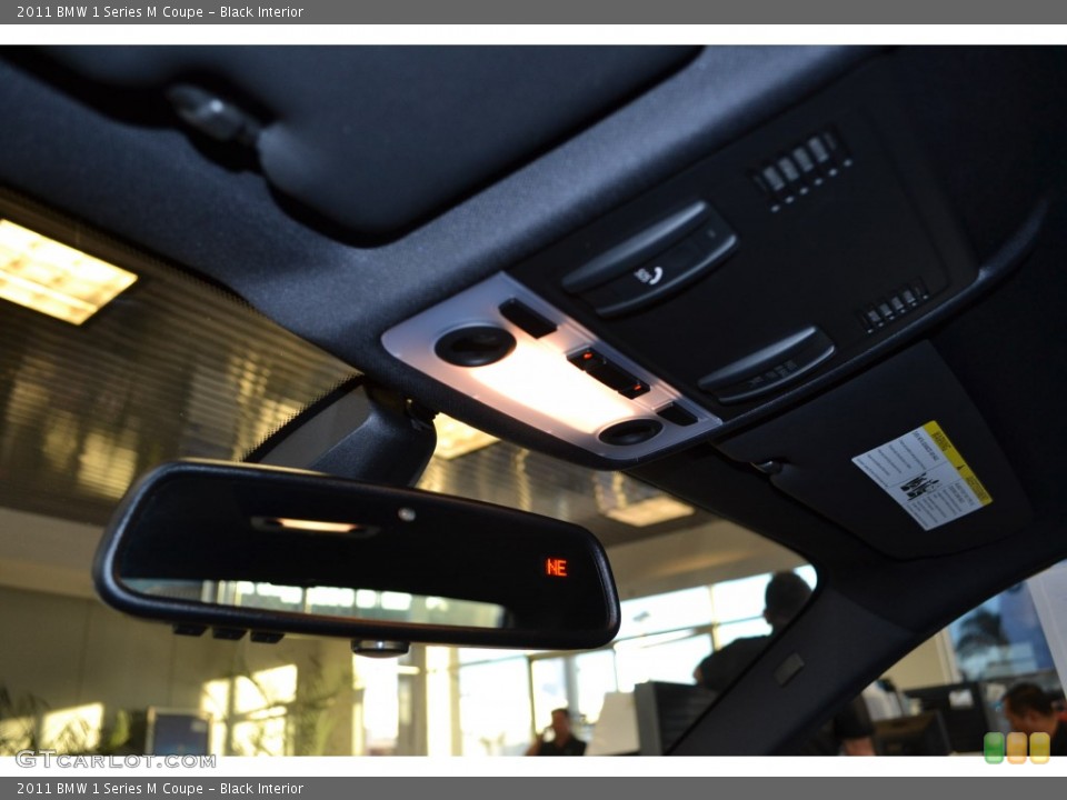 Black Interior Controls for the 2011 BMW 1 Series M Coupe #89865682