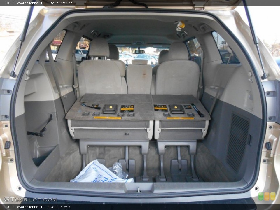 Bisque Interior Trunk for the 2011 Toyota Sienna LE #89866711