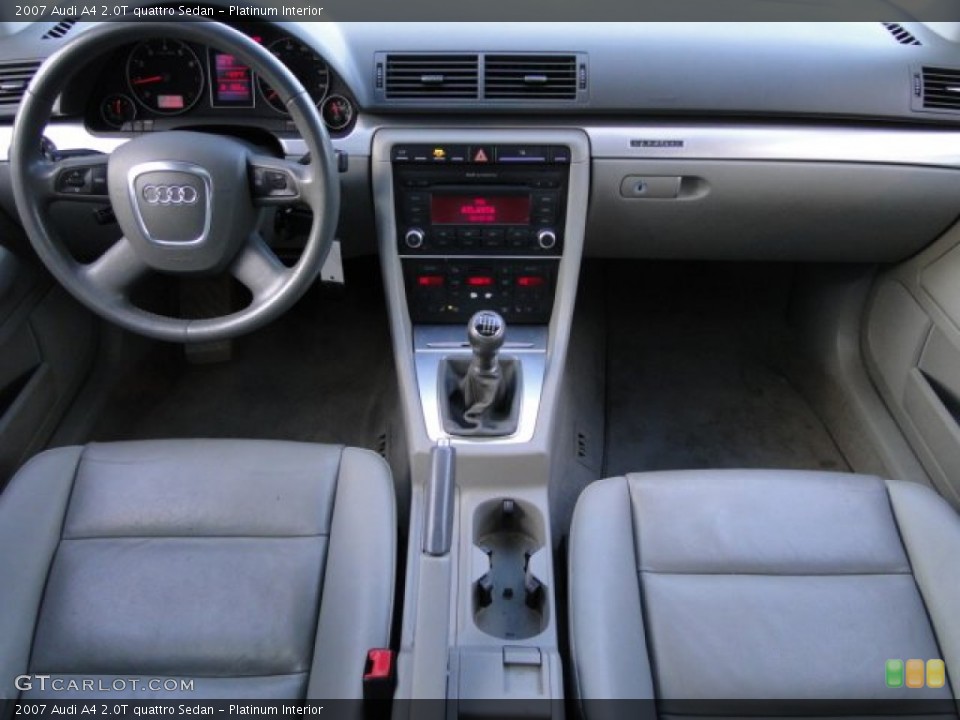 Platinum Interior Dashboard for the 2007 Audi A4 2.0T quattro Sedan #89869377