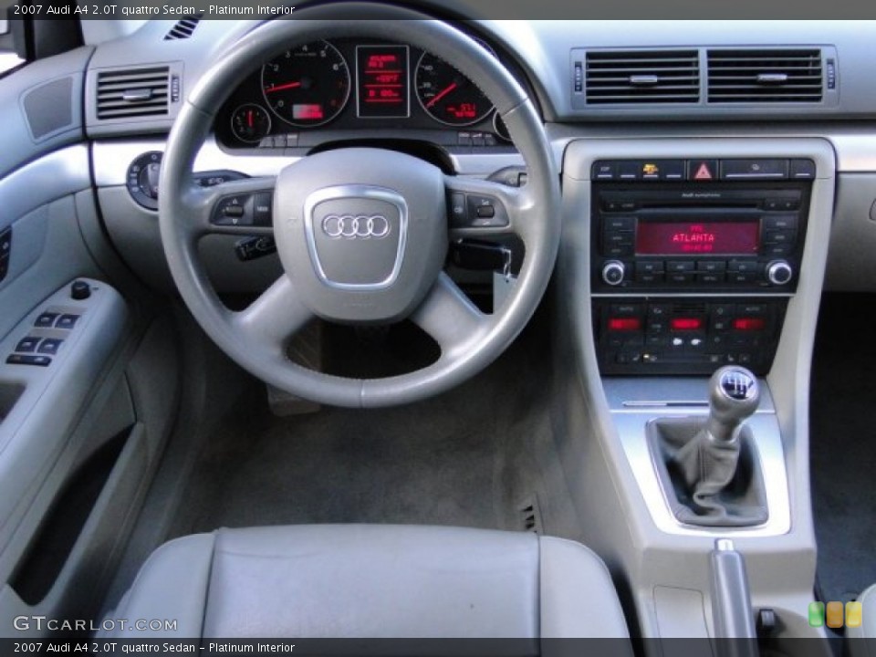 Platinum Interior Dashboard for the 2007 Audi A4 2.0T quattro Sedan #89869400