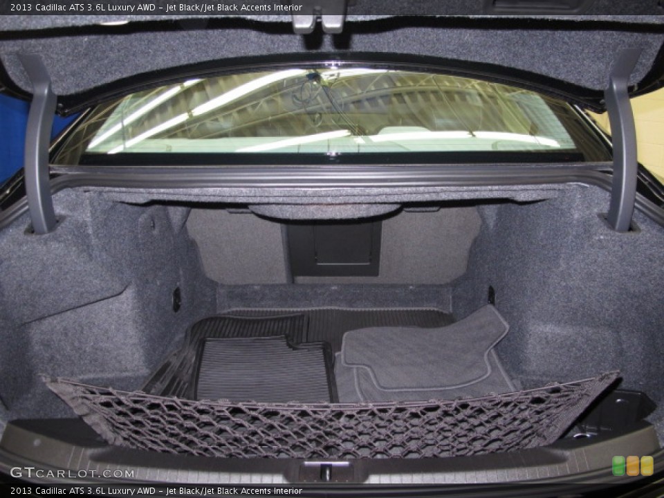 Jet Black/Jet Black Accents Interior Trunk for the 2013 Cadillac ATS 3.6L Luxury AWD #89870776