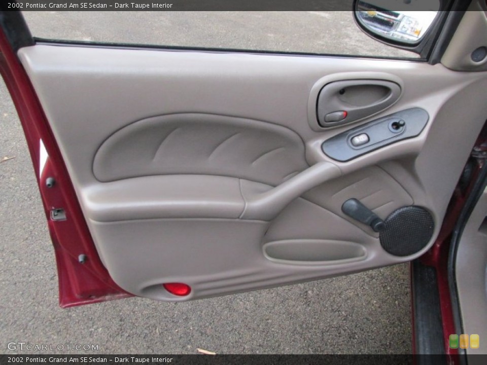 Dark Taupe Interior Door Panel for the 2002 Pontiac Grand Am SE Sedan #89872555