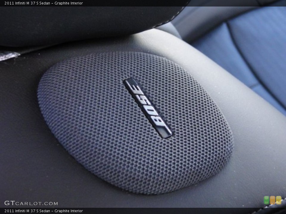 Graphite Interior Audio System for the 2011 Infiniti M 37 S Sedan #89874868