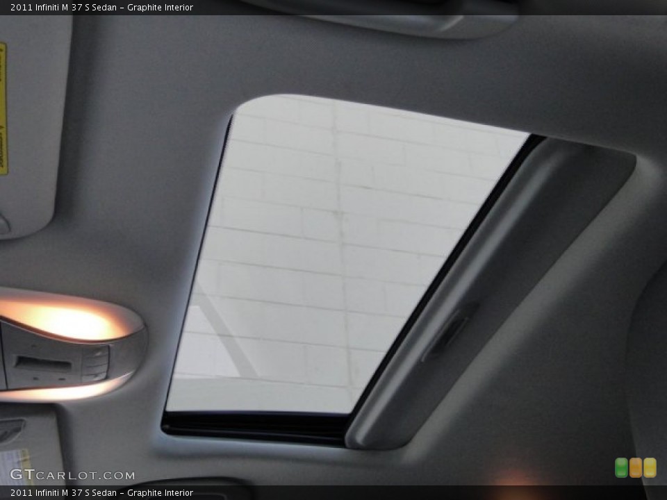 Graphite Interior Sunroof for the 2011 Infiniti M 37 S Sedan #89874939
