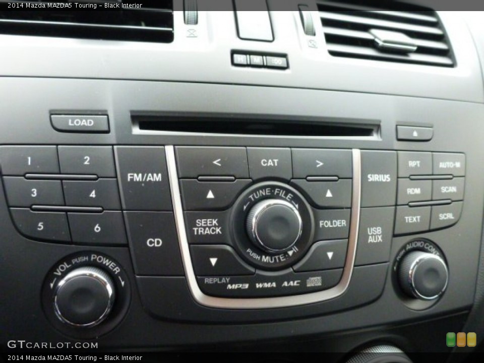 Black Interior Controls for the 2014 Mazda MAZDA5 Touring #89875129
