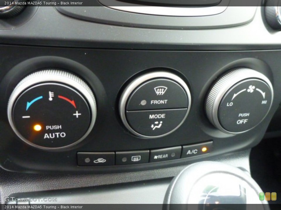 Black Interior Controls for the 2014 Mazda MAZDA5 Touring #89875147