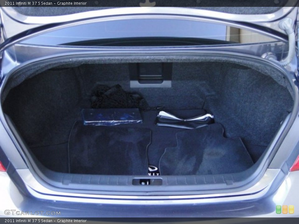 Graphite Interior Trunk for the 2011 Infiniti M 37 S Sedan #89875311