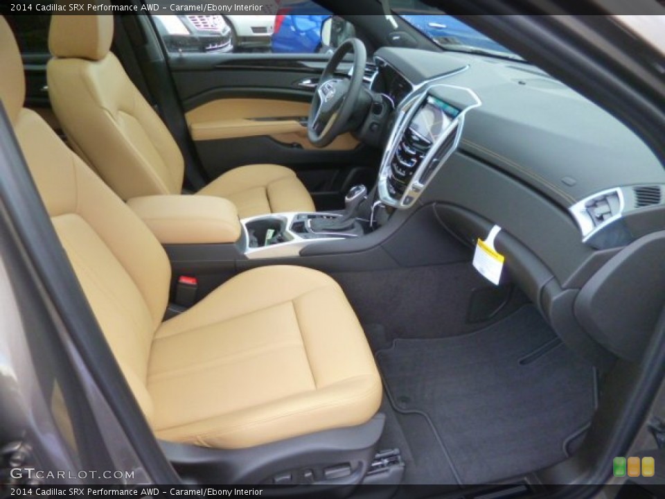 Caramel/Ebony Interior Photo for the 2014 Cadillac SRX Performance AWD #89876050