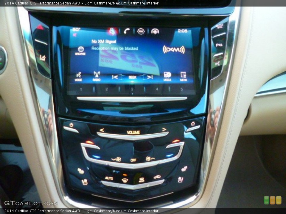 Light Cashmere/Medium Cashmere Interior Controls for the 2014 Cadillac CTS Performance Sedan AWD #89877328