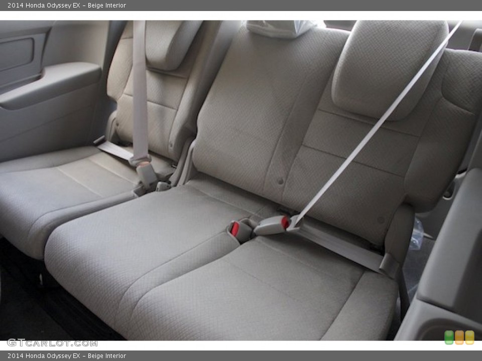 Beige Interior Rear Seat for the 2014 Honda Odyssey EX #89882010