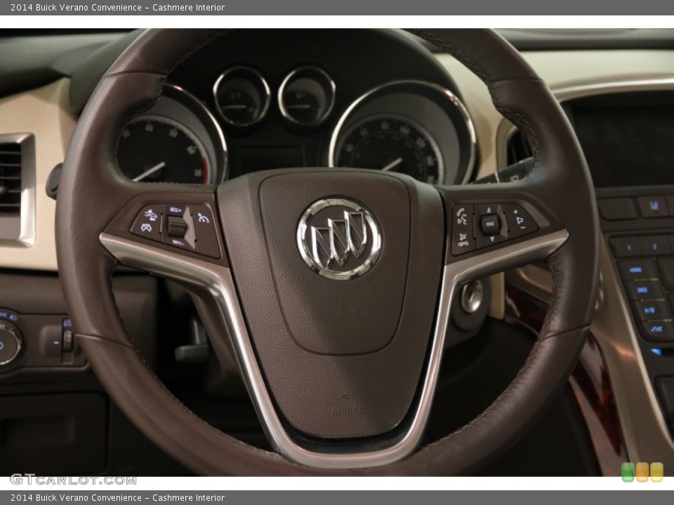 Cashmere Interior Steering Wheel for the 2014 Buick Verano Convenience #89882915