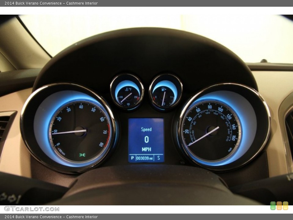 Cashmere Interior Gauges for the 2014 Buick Verano Convenience #89883472