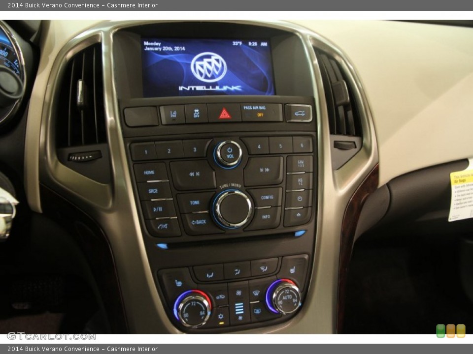 Cashmere Interior Controls for the 2014 Buick Verano Convenience #89883496
