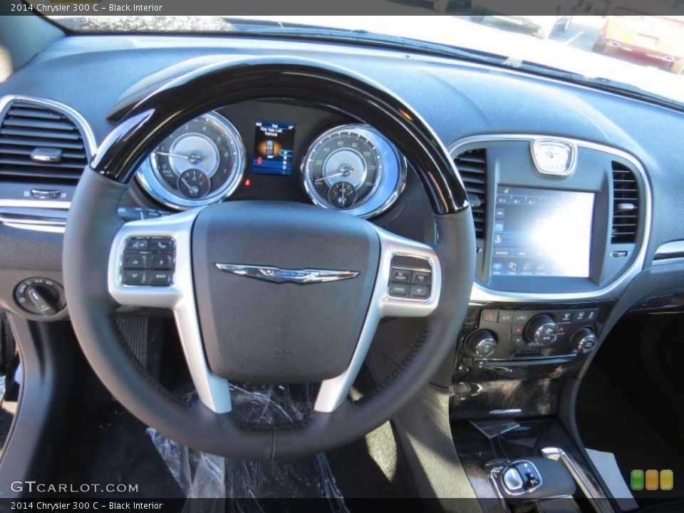 Black Interior Steering Wheel for the 2014 Chrysler 300 C #89884057