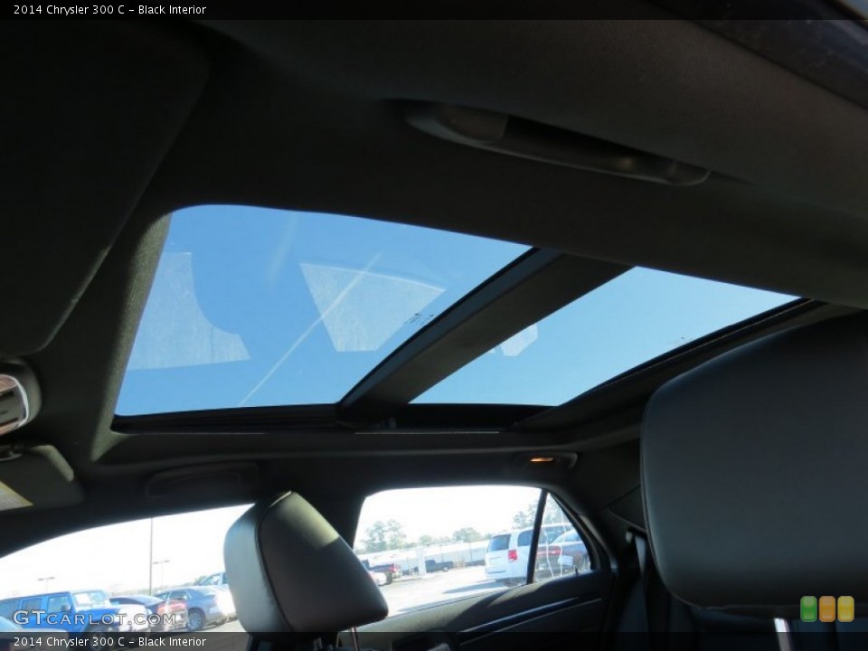 Black Interior Sunroof for the 2014 Chrysler 300 C #89884084