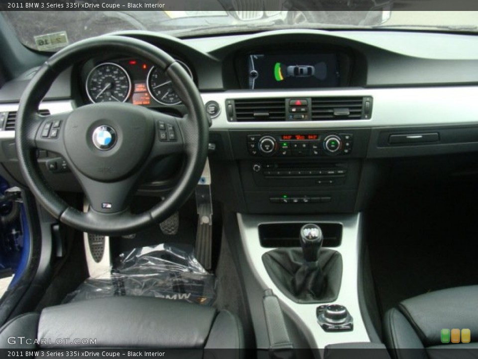 Black Interior Dashboard for the 2011 BMW 3 Series 335i xDrive Coupe #89884563
