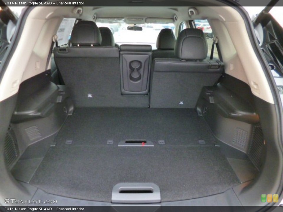 Charcoal Interior Trunk for the 2014 Nissan Rogue SL AWD #89884885