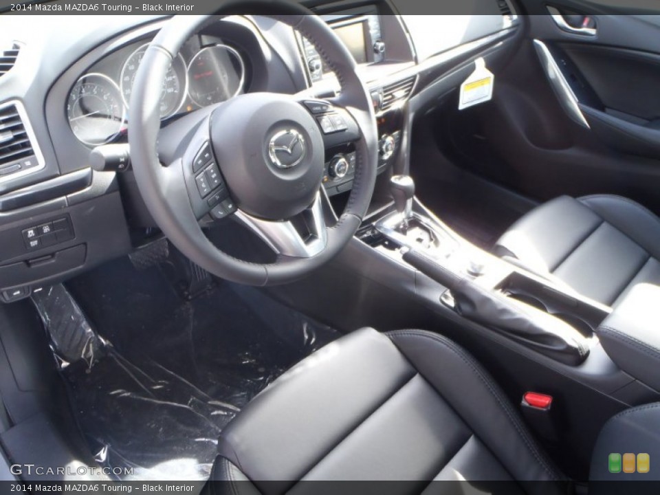 Black 2014 Mazda MAZDA6 Interiors
