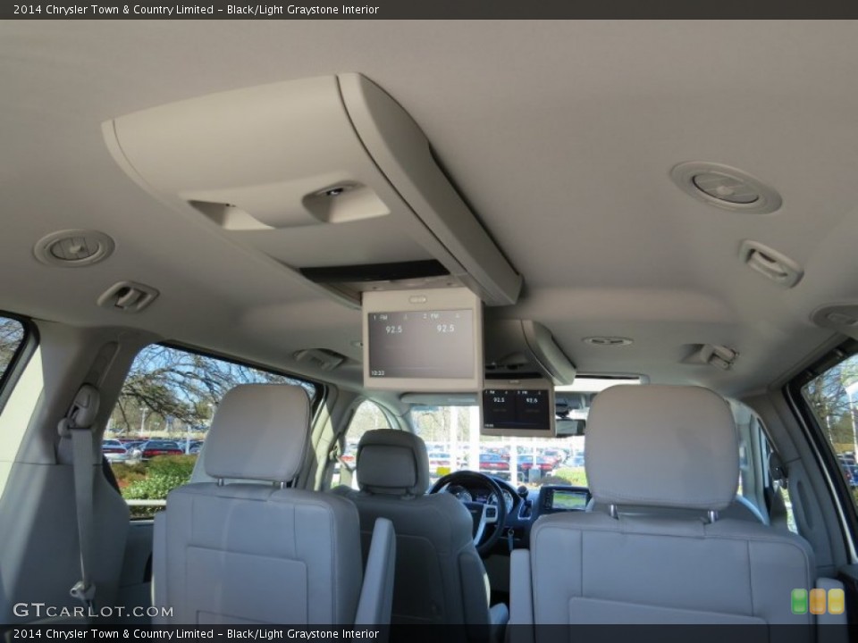 Black/Light Graystone Interior Entertainment System for the 2014 Chrysler Town & Country Limited #89884960