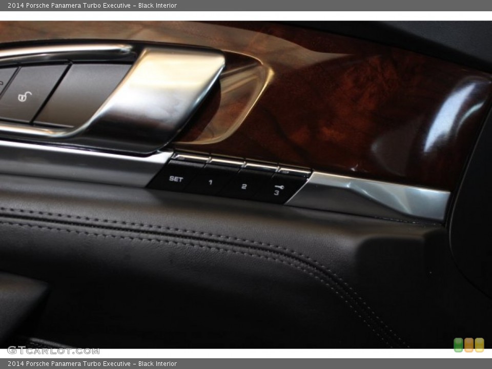 Black Interior Controls for the 2014 Porsche Panamera Turbo Executive #89885326