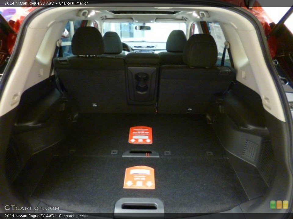 Charcoal Interior Trunk for the 2014 Nissan Rogue SV AWD #89885329