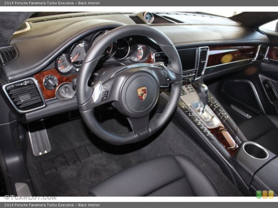 Black Interior Prime Interior for the 2014 Porsche Panamera Turbo Executive #89885380