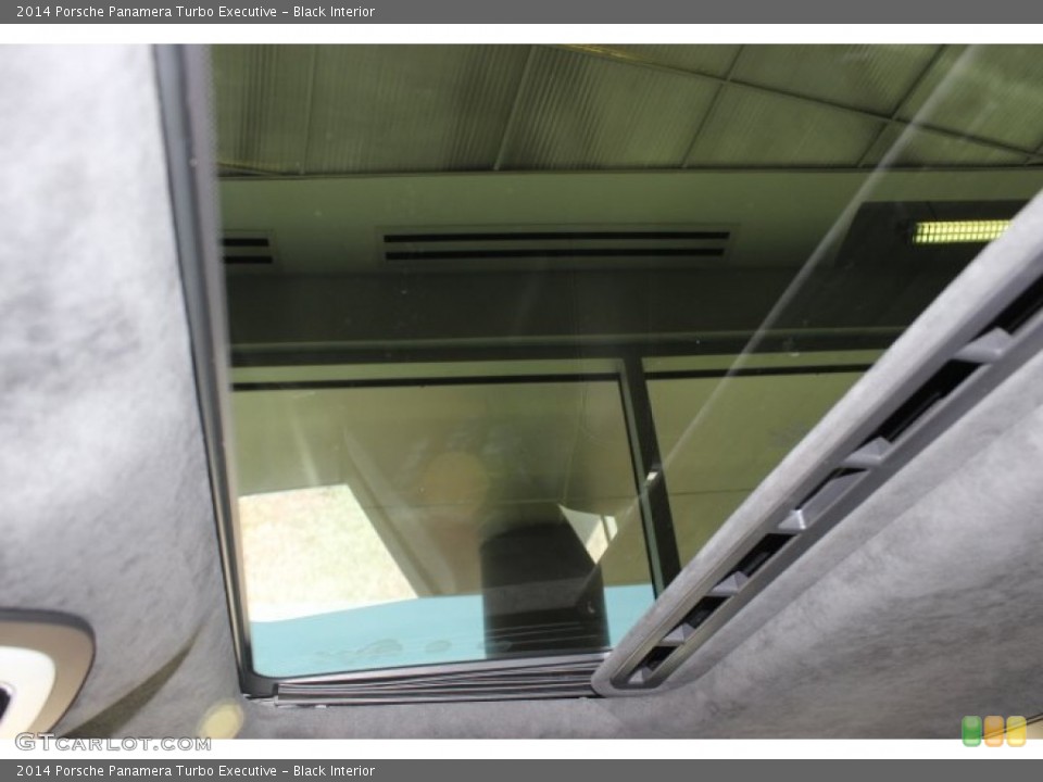 Black Interior Sunroof for the 2014 Porsche Panamera Turbo Executive #89885497