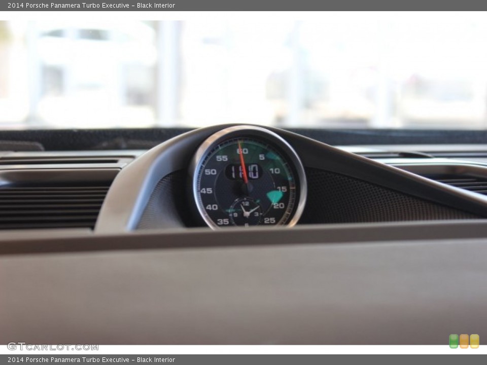 Black Interior Gauges for the 2014 Porsche Panamera Turbo Executive #89885535
