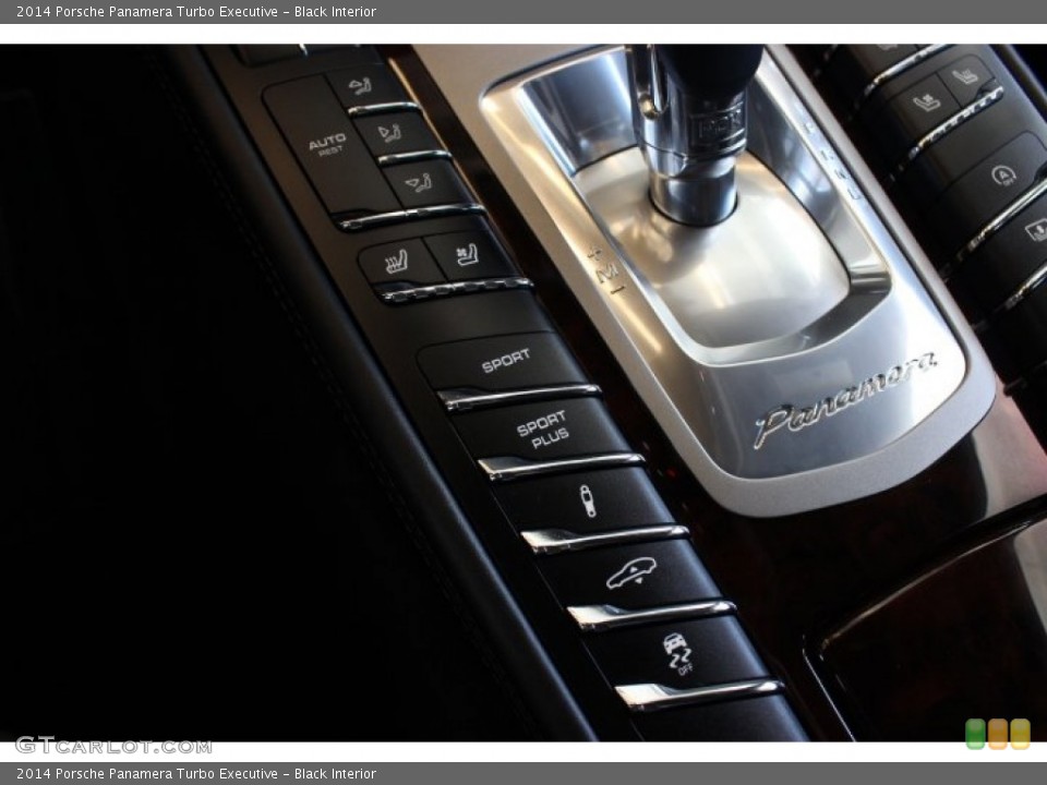 Black Interior Controls for the 2014 Porsche Panamera Turbo Executive #89885617