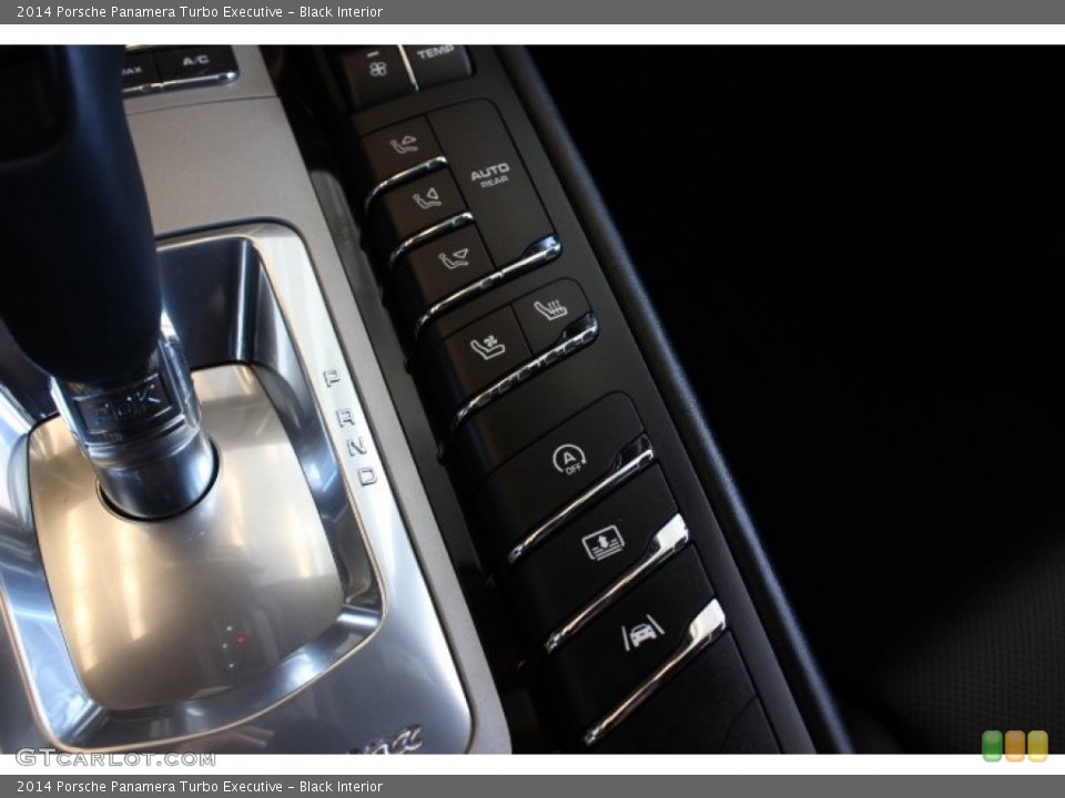 Black Interior Controls for the 2014 Porsche Panamera Turbo Executive #89885638