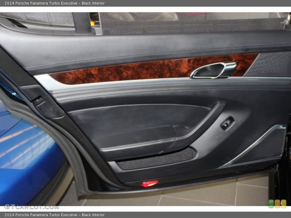 Black Interior Door Panel for the 2014 Porsche Panamera Turbo Executive #89885734