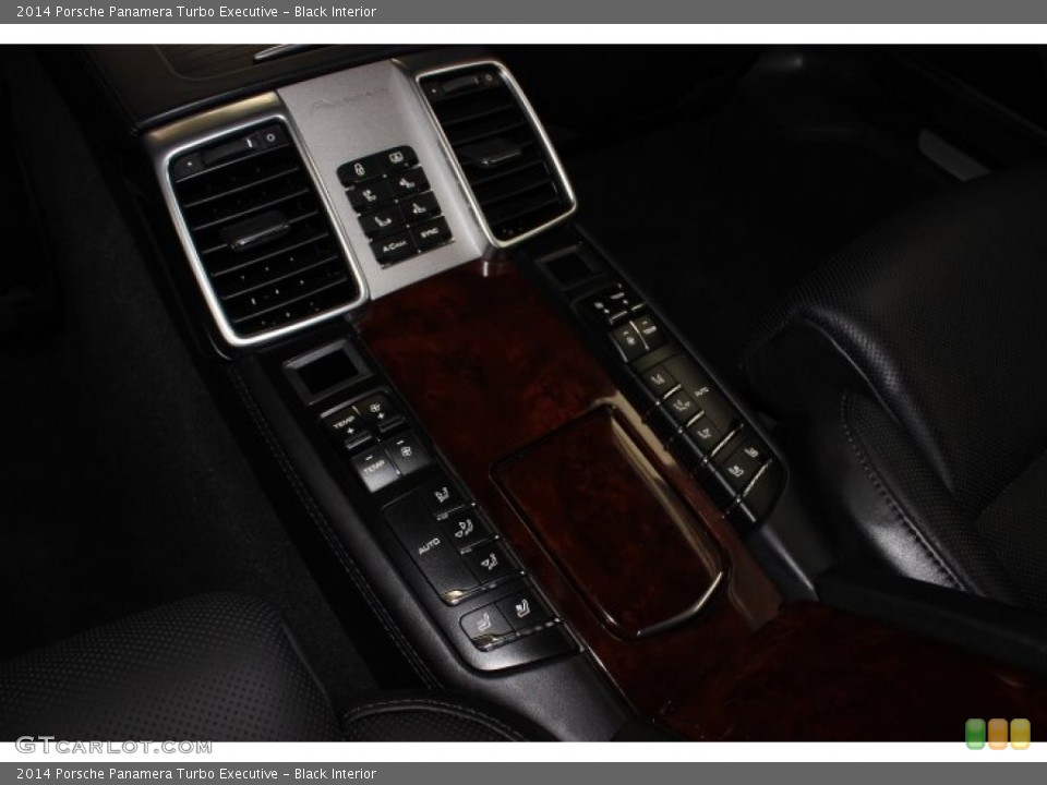 Black Interior Controls for the 2014 Porsche Panamera Turbo Executive #89885830