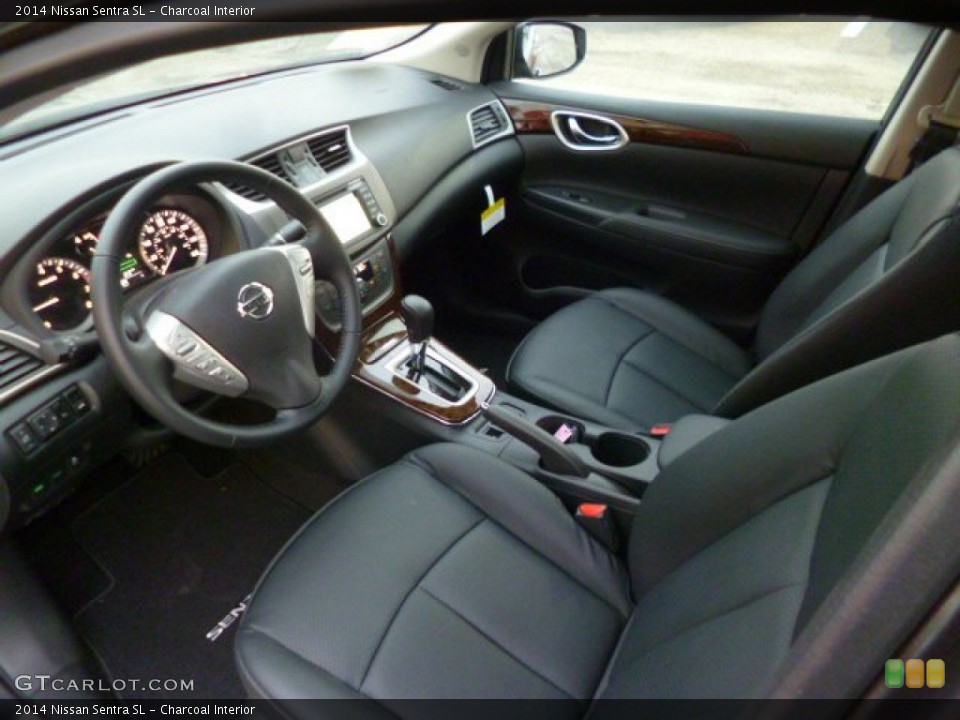 Charcoal Interior Photo for the 2014 Nissan Sentra SL #89885866