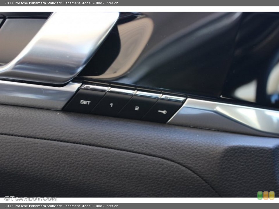 Black Interior Controls for the 2014 Porsche Panamera  #89886439
