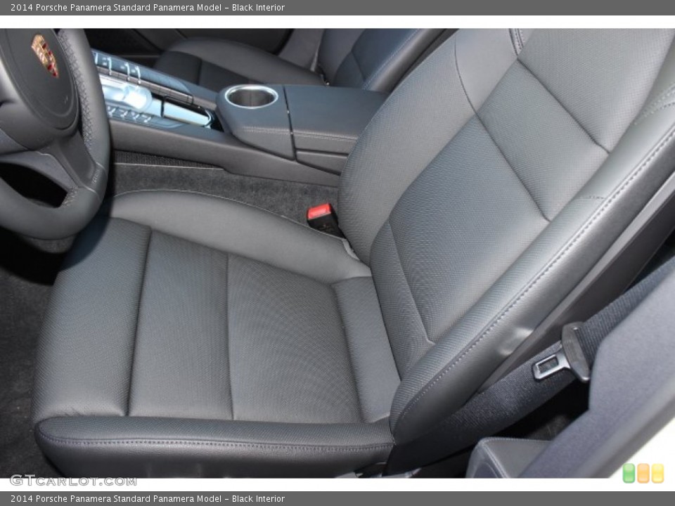 Black Interior Front Seat for the 2014 Porsche Panamera  #89886511
