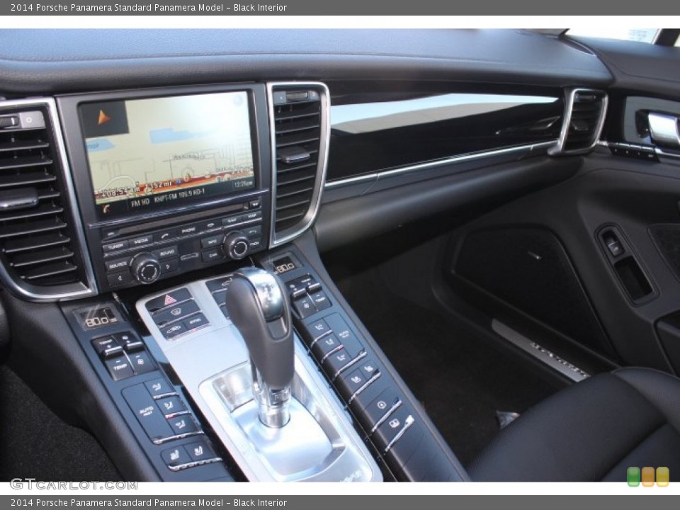 Black Interior Controls for the 2014 Porsche Panamera  #89886550