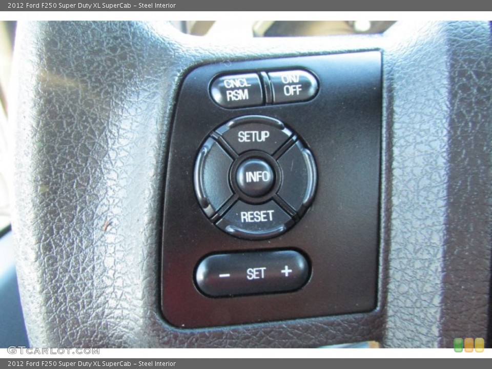 Steel Interior Controls for the 2012 Ford F250 Super Duty XL SuperCab #89886586