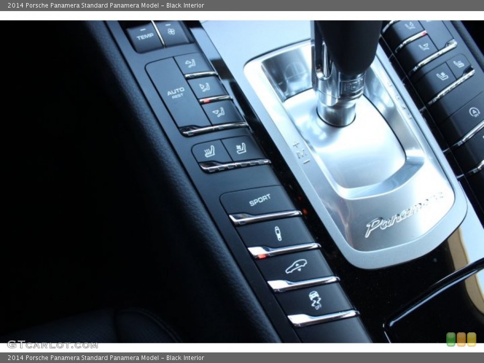Black Interior Controls for the 2014 Porsche Panamera  #89886700