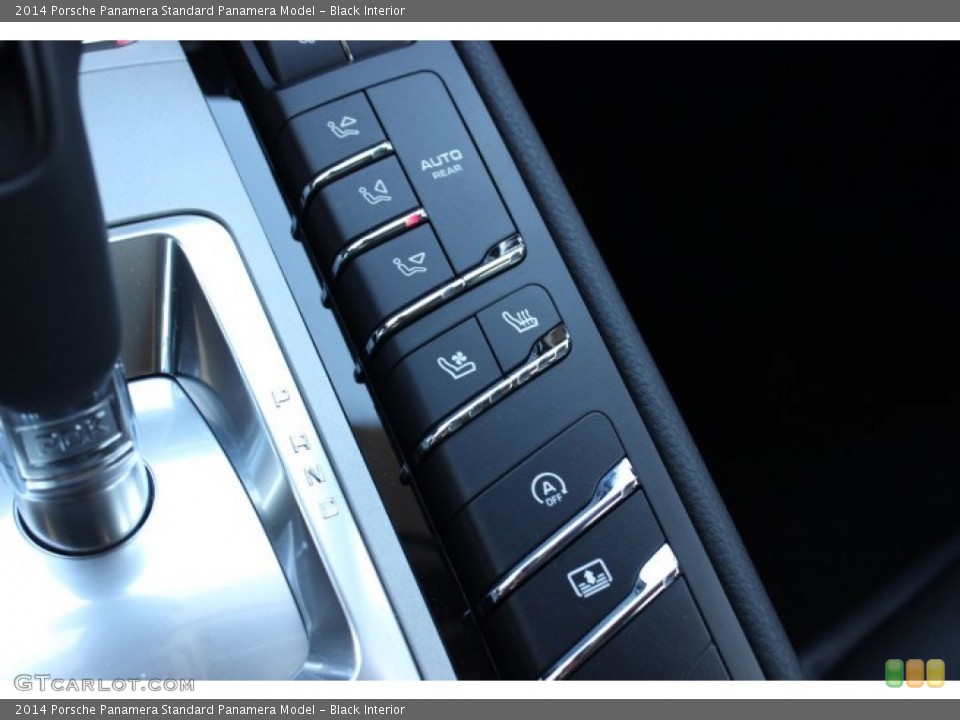 Black Interior Controls for the 2014 Porsche Panamera  #89886715