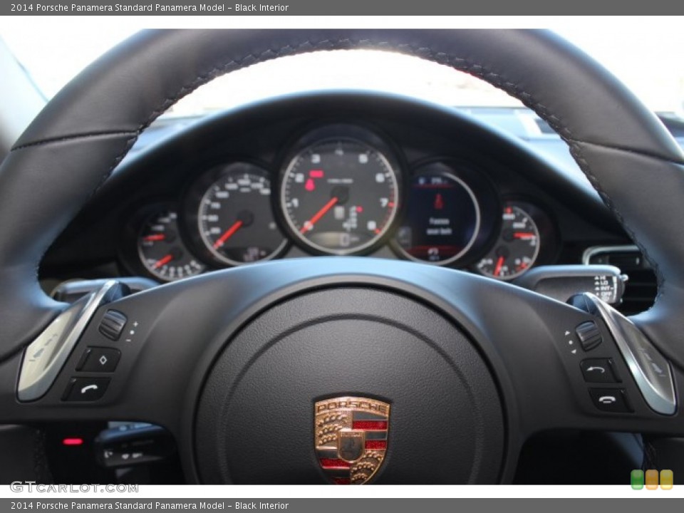 Black Interior Controls for the 2014 Porsche Panamera  #89886739