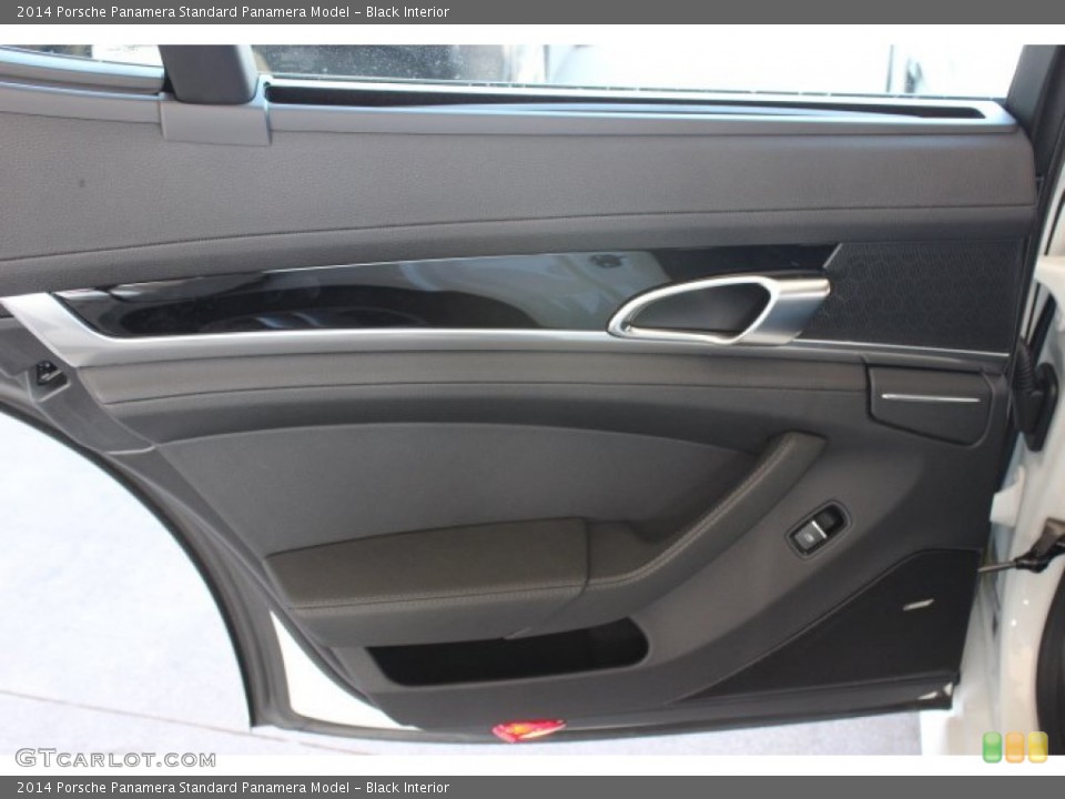 Black Interior Door Panel for the 2014 Porsche Panamera  #89886761
