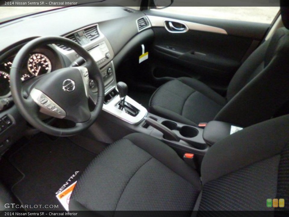 Charcoal Interior Photo for the 2014 Nissan Sentra SR #89886808
