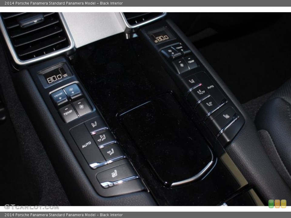 Black Interior Controls for the 2014 Porsche Panamera  #89886829