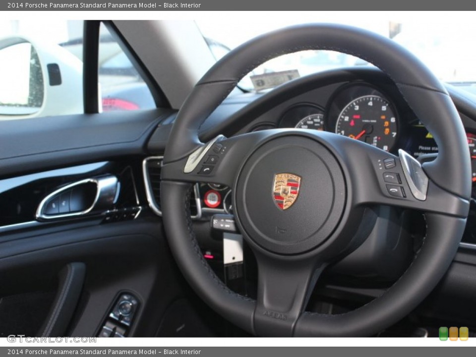 Black Interior Steering Wheel for the 2014 Porsche Panamera  #89886870